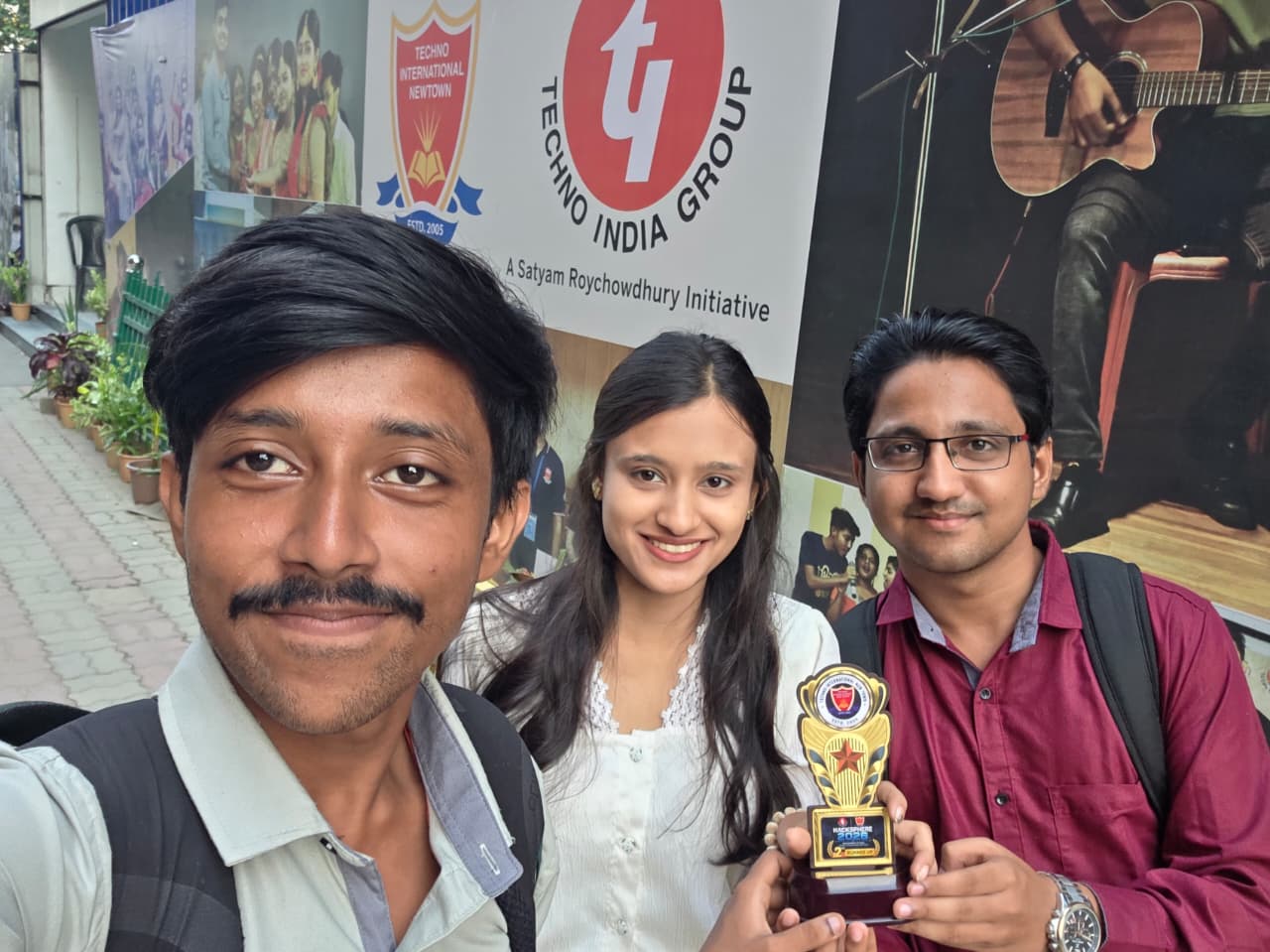 Soham Ghosh Trophy Moment